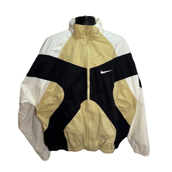 Nike Other - Nike Reissue 1996 Windbreaker Jacket Colorblock White Tan Black L